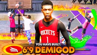 THIS 6'9 DEMIGOD POINT GUARD BUILD is DOMINATING NBA 2K23!! OVERPOWERED BUILD! Best Build 2k23