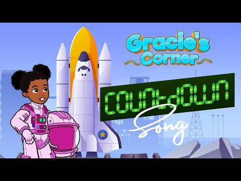 Countdown Song | Counting from 10 to 1 with Gracie’s Corner | Nursery Rhymes + Kids Songs