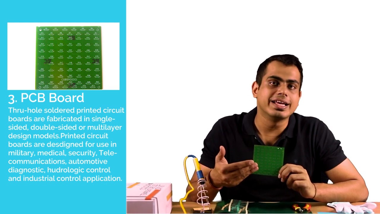 Components used in Soldering | Tutorial Videos | ESSCI