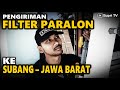 Tabung filter air dari pipa paralon terkirim ke SUBANG, JAWA BARAT