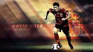 David Villa: Todos los 59 Goles con la Seleccion Española - All 59 Goals with Spanish National Team
