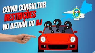 Consultar Debitos e Restricoes Veiculo de Terceiros no DETRAN RJ