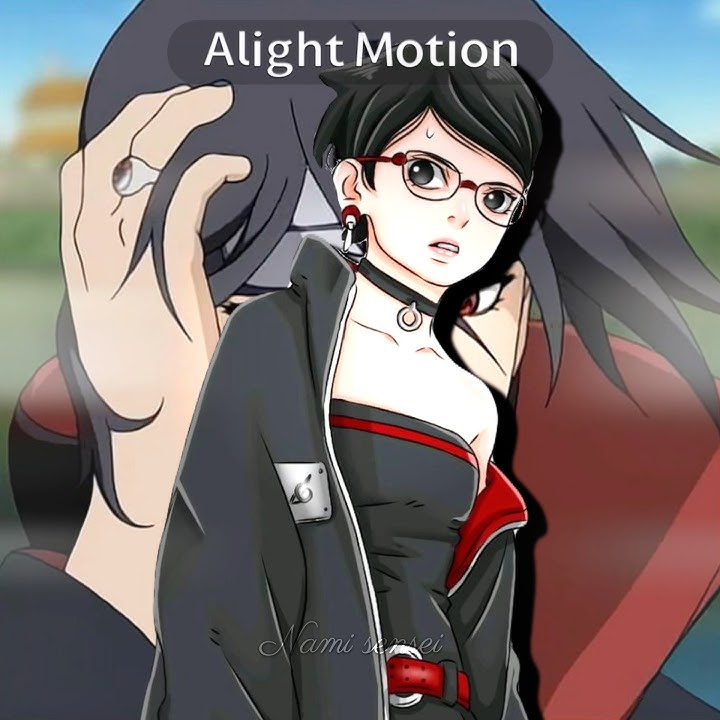 SARADA GIVE ME YOUR UNCLE 🌚❤️ || alight motion || #naruto #itachi #sarada #alightmotion #edit
