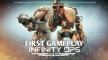 Infinity Ops: Online FPS Cyberpunk Shooter | First Gameplay |