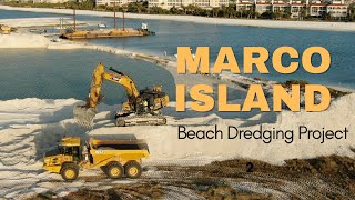 Watch Excavators Move Tons of Sand at Tigertail Beach