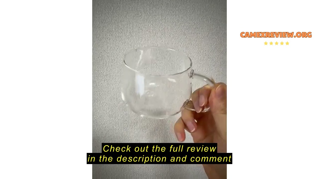 Review KINTO 8290 UNITEA Cup, 11.8 fl oz (350 ml), Dishwasher and Microwave Safe, Heat-resistant Gla