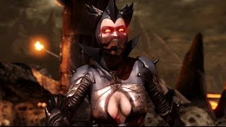 Mortal Kombat X - Kitana Dark Empress Ladder Walkthrough and Ending