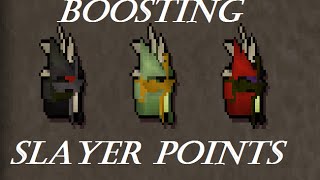 OSRS- Guide to Boosting Slayer Points