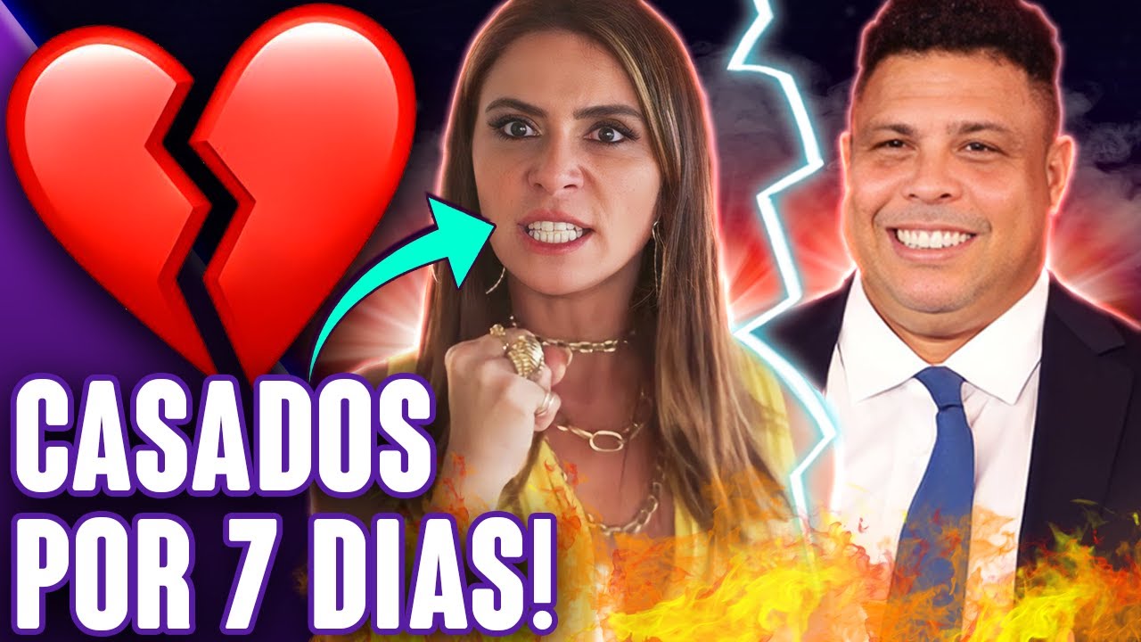 FAMOSOS QUE FICARAM CASADOS POR POUCO TEMPO E VOCÊ NÃO SABIA! | Virou Festa