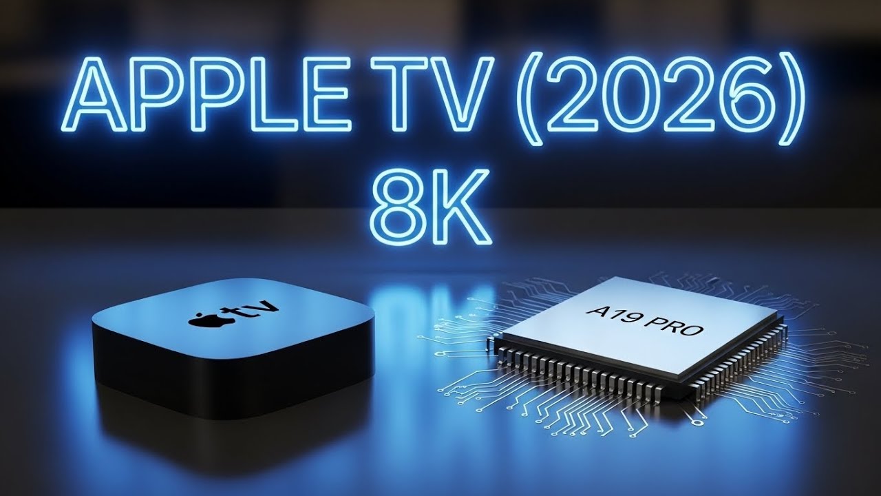 Apple TV 4K (2026) Official First Look - A19 Pro, Console Gaming & AI Siri