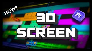 Create 3D Screen Effect Premiere Pro Tutorial