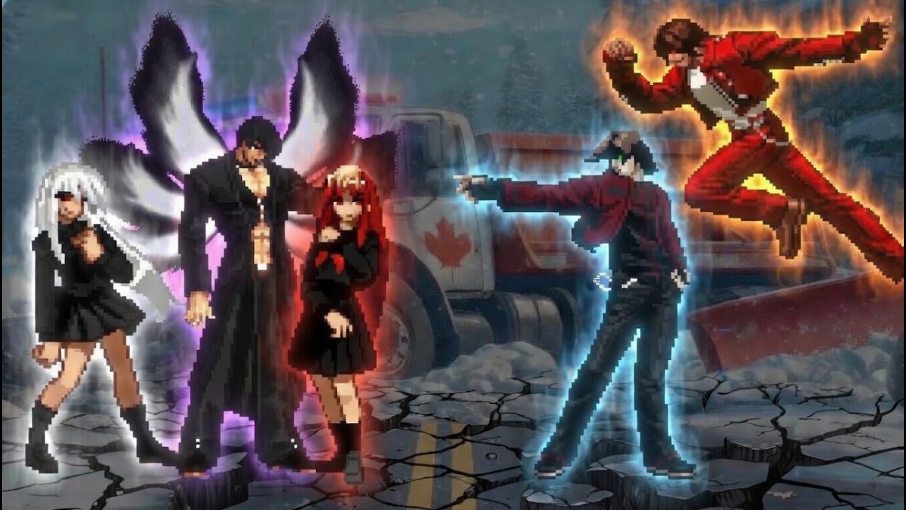 [KOF MUGEN] Akiha Yagami vs. Acid Kyo-R