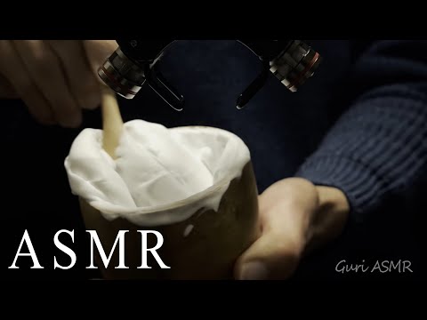 【ASMR】クリームの音は最高の心地良さ□リラックスできる音をお届け/The sound of cream is the best comfort