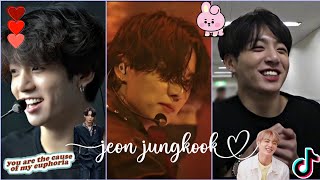 not to fall in love with jungkook || tiktok compilation (birthday clips)