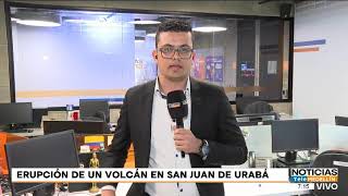 Alerta En San Juan De Urabá Por Volcán De Lodo Que Hizo Erupción
