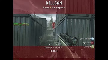 Unbelievable cod4x 2520 spin noscope