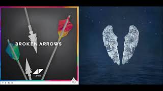 Avicii & Coldplay - A Sky Full of Stars x Broken Arrows Mashup