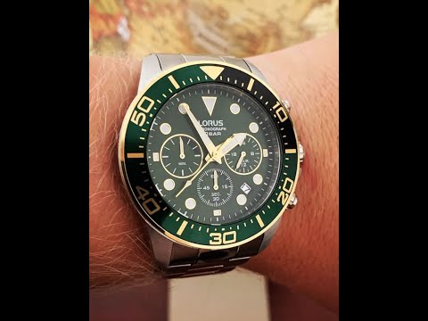 Lorus Chronograph RL483AX9 Review - Seiko's More Affordable Watch Brand? -  YouTube