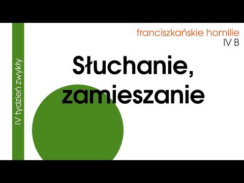 Słuchanie, zamieszanie: IV B