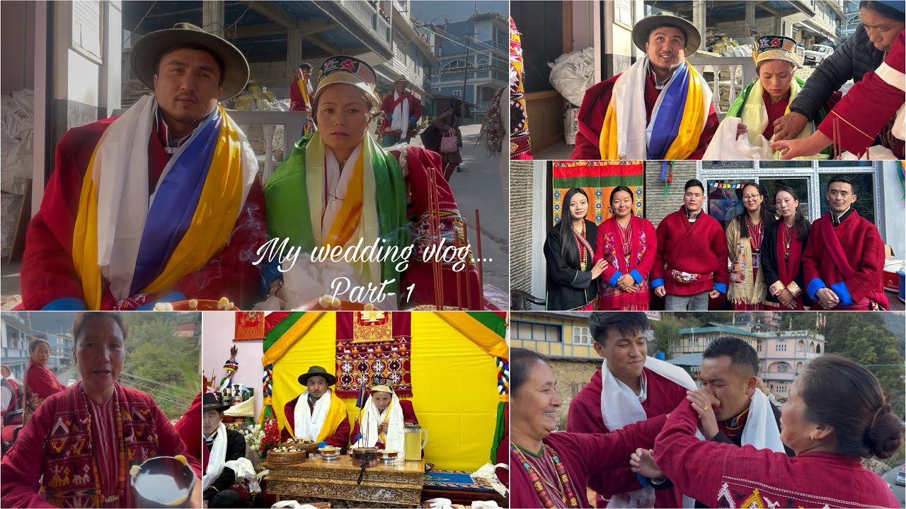Finally got time to edit and upload my wedding vlog😅.Monpa traditional wedding.Jang to Namet Tawang.