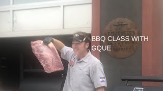 Brisket class with Gque at Proud Souls bbq and a meetup