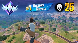 25 Elimination In Ranked Solos  (Fortnite Chapter 5 Season 2 PS5 Controller)