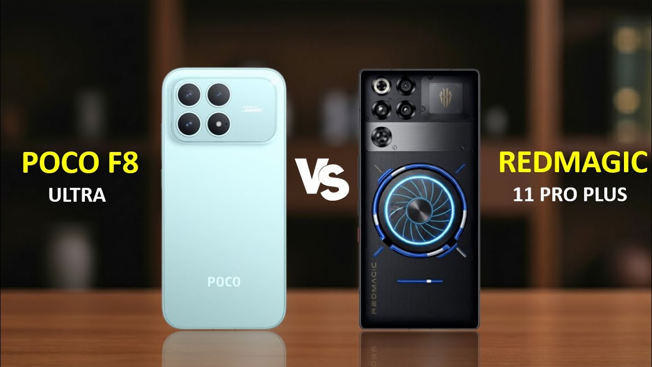 POCO F8 Ultra vs RedMagic 11 Pro Plus | Full Speed, Camera , Battery Test & FULL Comaprison Or Spec