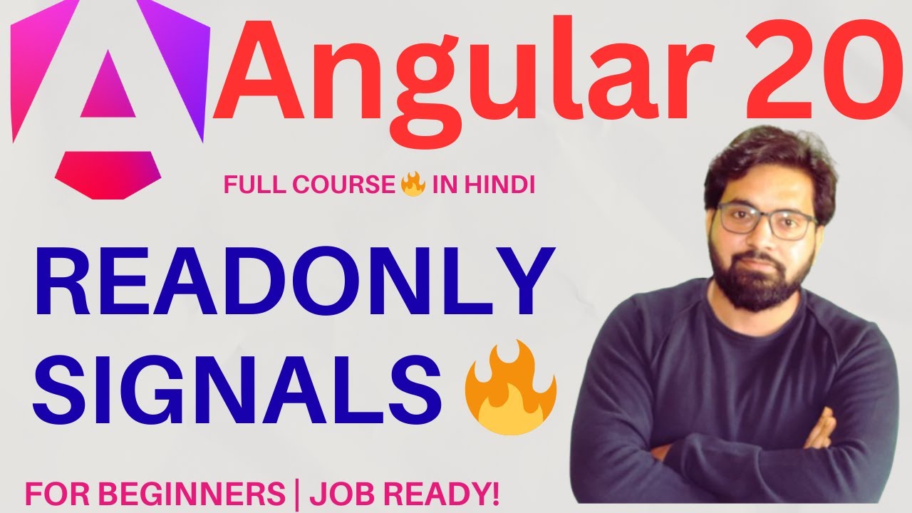 Readonly Signal in Angular 20 | signal vs readonly vs computed