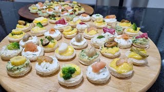 Receta de: CANAPES FRIOS CON PAN DE MOLDE / SILVANA COCINA