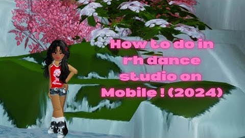How to do lyrics in Rh Dance Studio (Mobile) 2024