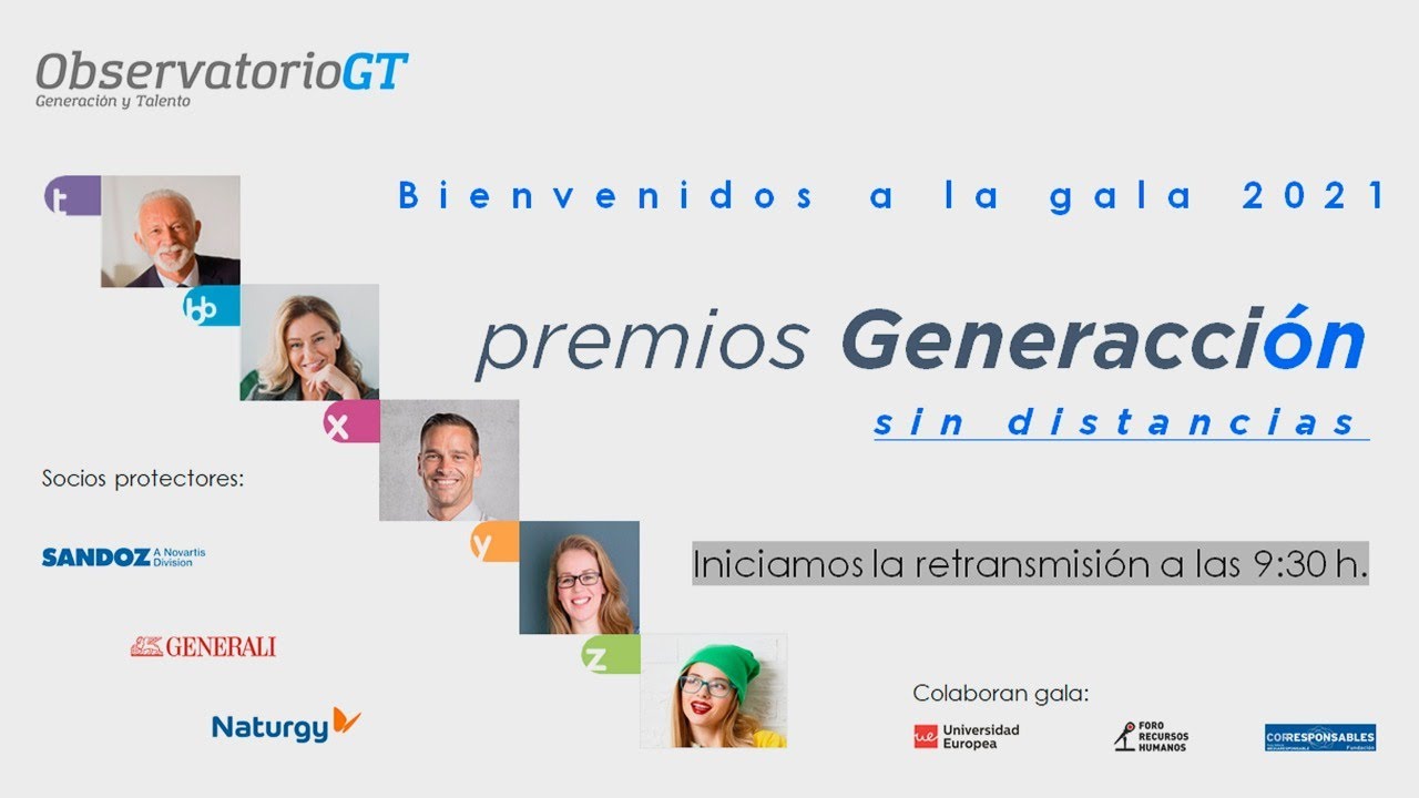 Gala de los premios Generacción 2021