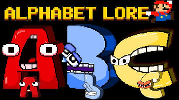 Alphabet Lore (A - Z…) But They Small in Mario Bros | GM Animation