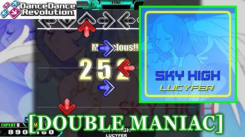 【DDR 4th PLUS】 SKY HIGH / LUCYFER [DOUBLE MANIAC] 譜面確認+Clap