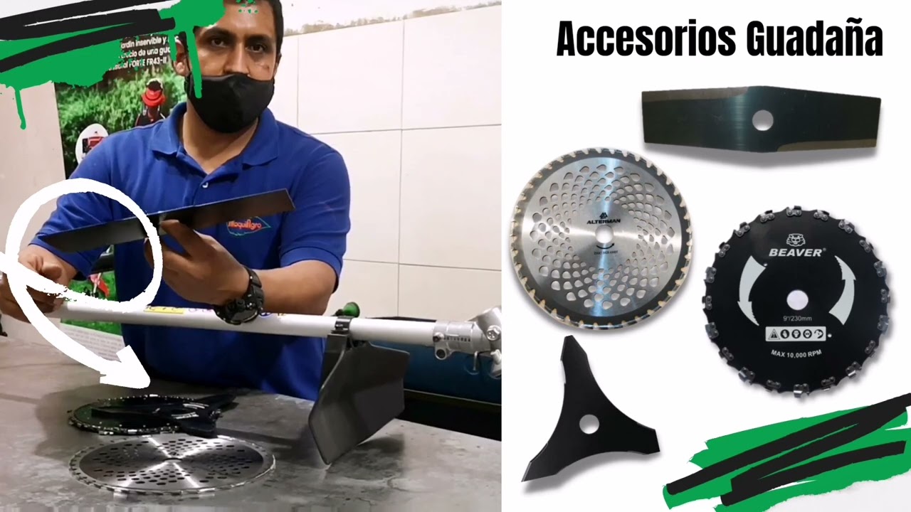 ¡Accesorios para Guadañas! - YouTube