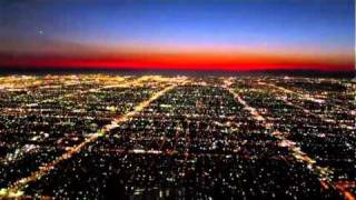 Night Landing in Los Angeles (cockpit view)