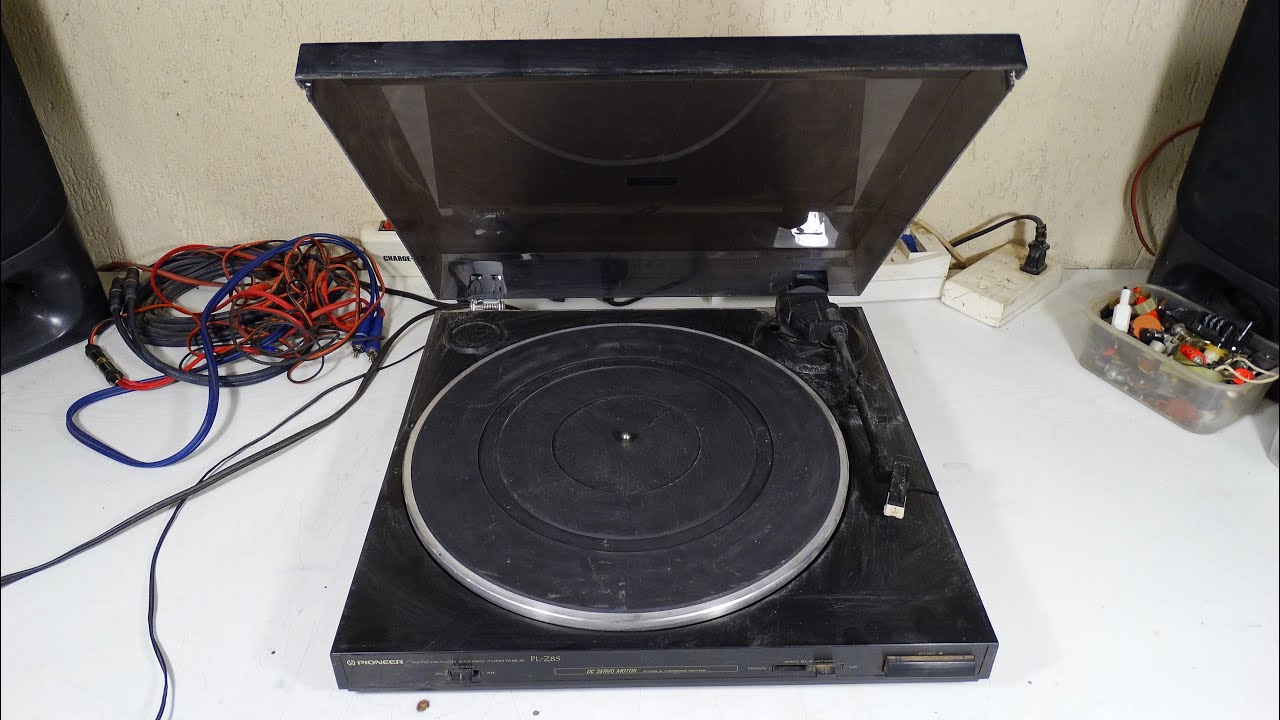 BANDEJA GIRADISCOS TORNAMESA TURNTABLE PIONEER PL-400 JAPAN 1980