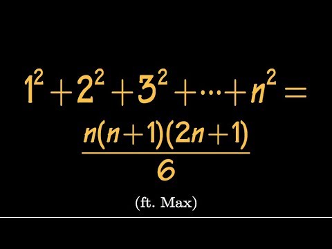 Find The Sum Of First N Squares Difference Equation Approach Ft Max Youtube