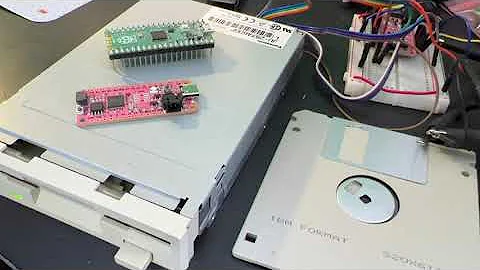 Cross-platform interfacing hardware for floppy disks, part 8 - PINK TIME!