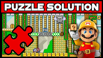 Super Mario Maker - One Screen Puzzle Walkthrough [#11] - Go-Pher It