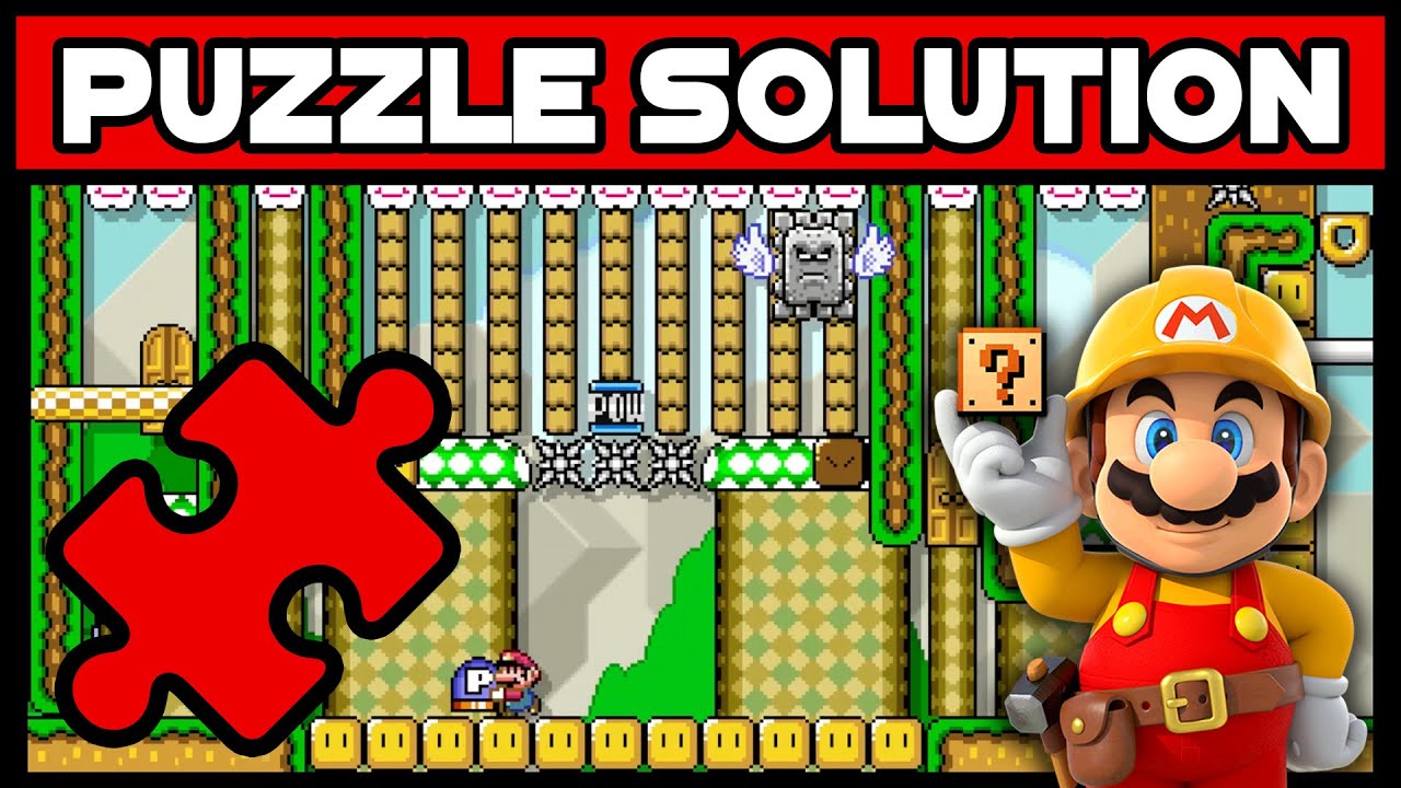 Super Mario Maker - One Screen Puzzle Walkthrough [#11] - Go-Pher It ...