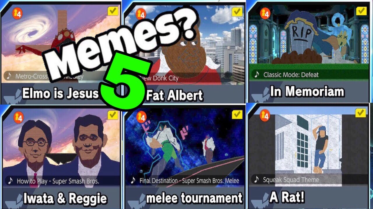 Weird Stage Builder Showcase #5 ( ͡° ͜ʖ ͡°) Super Smash Bros. Ultimate