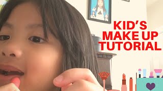 CUTE AND FUNNY KID'S MAKE UP TUTORIAL screenshot 3