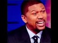 Jalen Rose asking Skip if he averaged 1.4 PPG as a senior in HS & if he played JV as a junior 😂