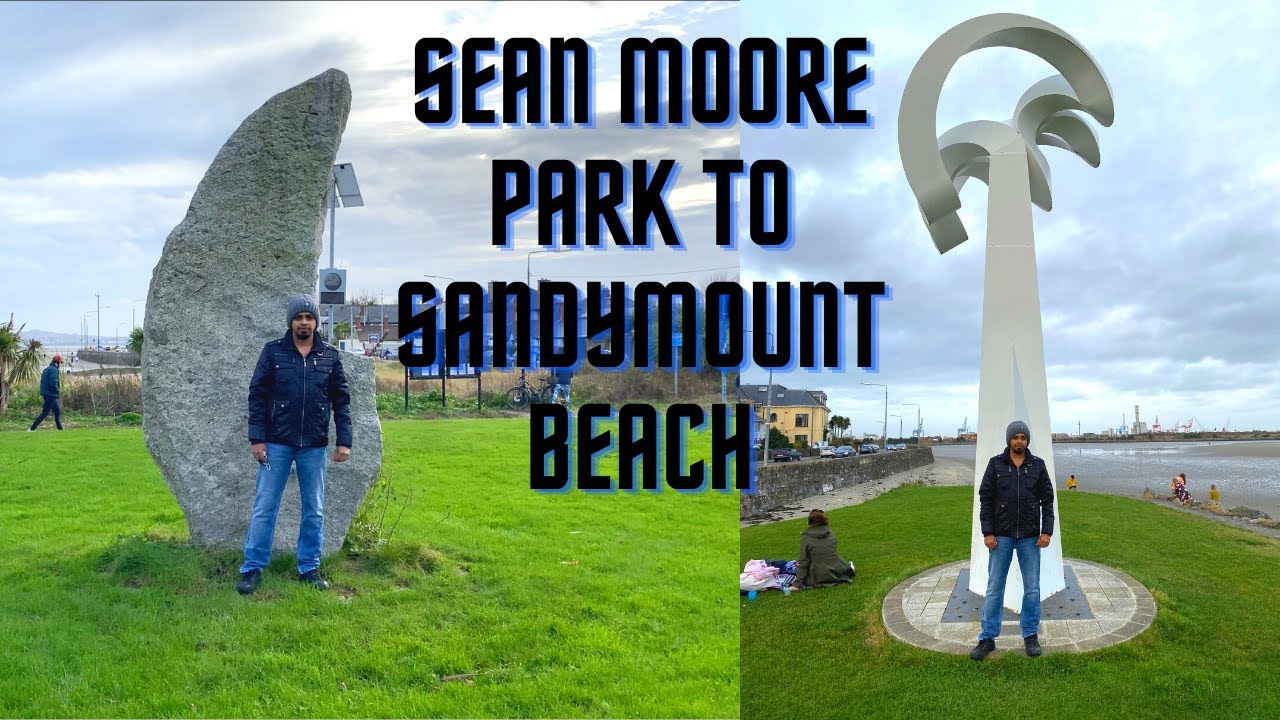 WALK FROM SEAN MOORE PARK TO SANDYMOUNT BEACH | DUBLIN BAY | SANDYMOUNT BEACH 
