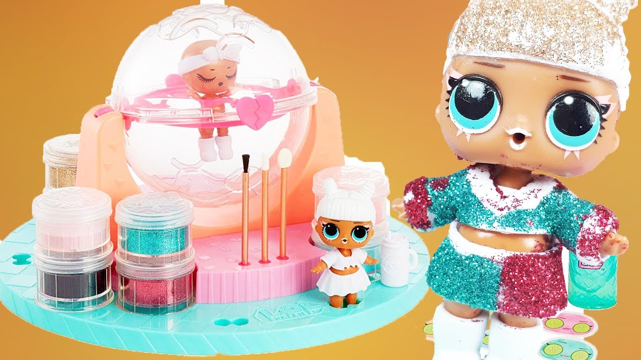 Новая Глиттер ФАБРИКА Куклы ЛОЛ Сюрприз! lol DIY glitter factory for