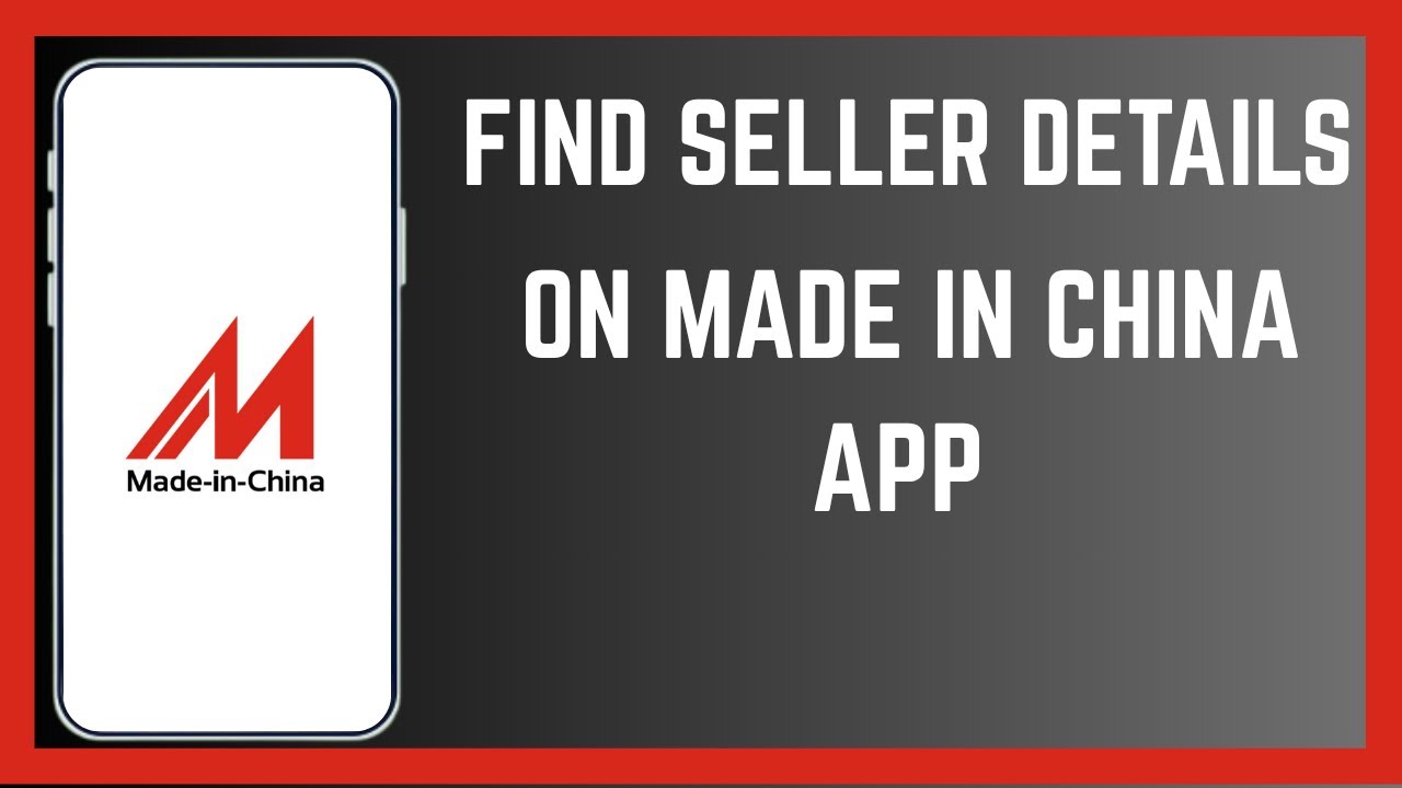 How To Find Manufacturer Or Seller Details On Made In China B2B App