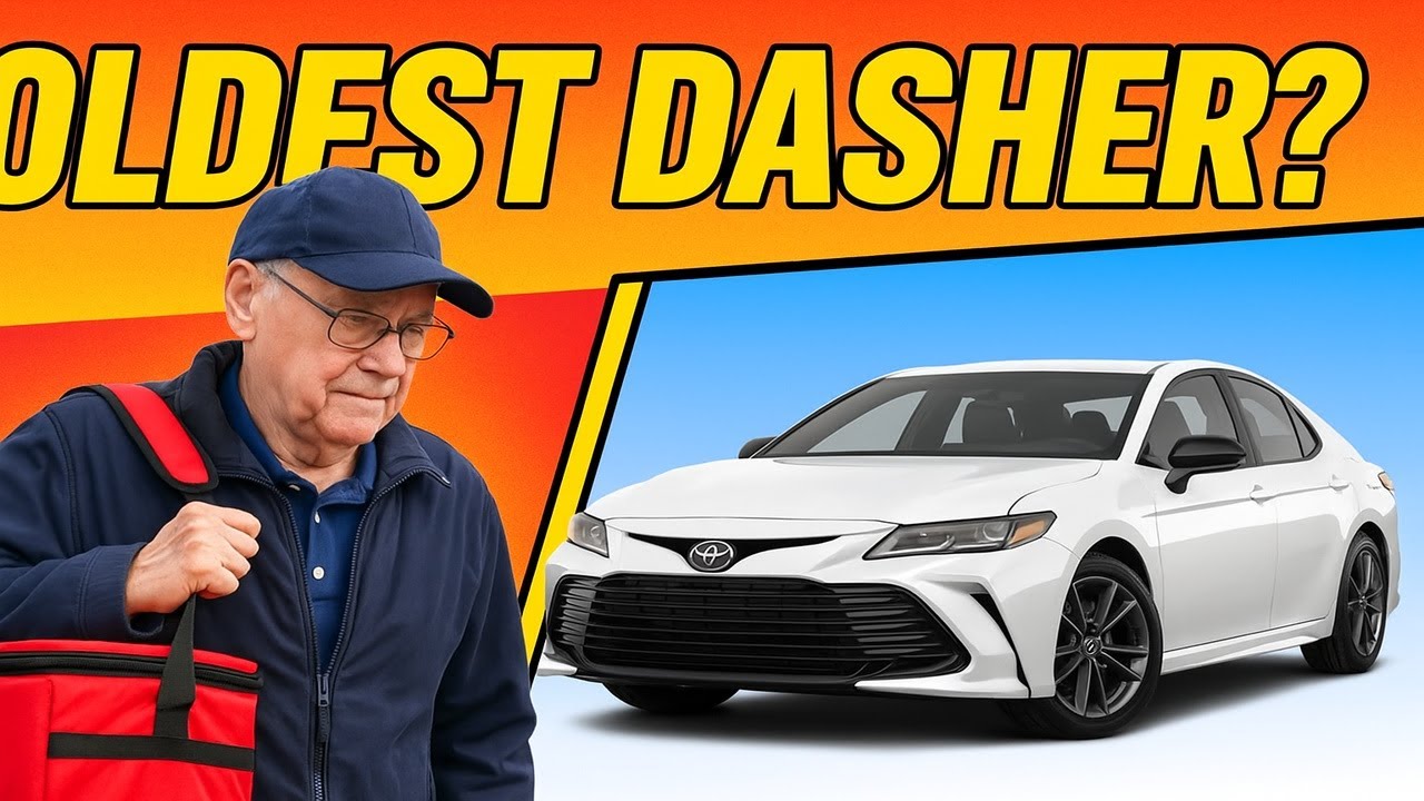 Oldest DoorDash Driver? – Multi‑App Vlog, Camry Hybrid Insurance Shock & Gig‑Work Tips