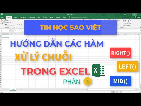 Video Hướng Dẫn Các Hàm Xử Lý Chuỗi Trong Excel Và Ví Dụ Dễ... - youtube