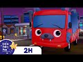 Wheels on the Bus towards Halloween! | 2 Hours Baby Song Mix - Little Baby Bum Nursery Rhymes