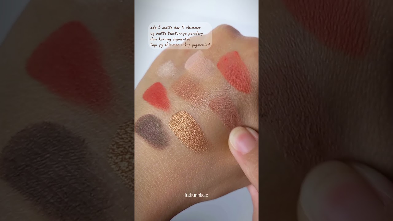 Swatch dan review eyeshadow implora. Tertarik buat nyoba ga? 